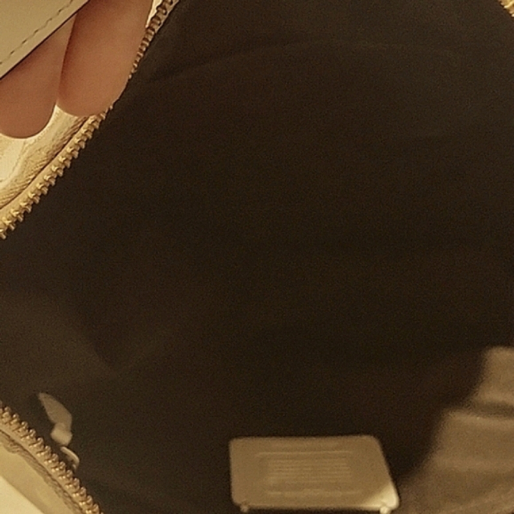 SALE Coach Celeste Convertible Hobo/Shoulder/Crossbody Bag Khaki/Chalk Handbag - Picture 12 of 12
